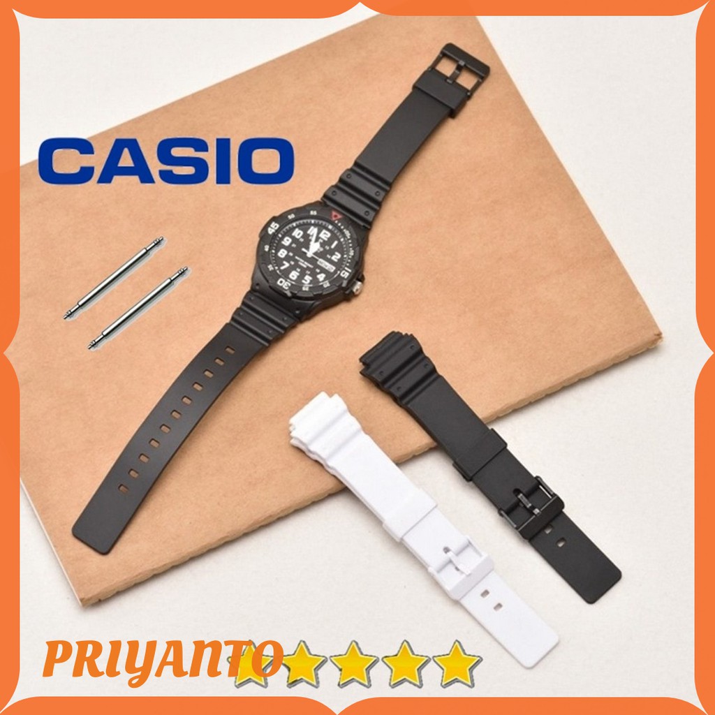 Tali Jam Tangan Casio Mrw 200h Mrw-200h Original Oem Free Pen Strap Tali Casio Mrw 200 watch bend