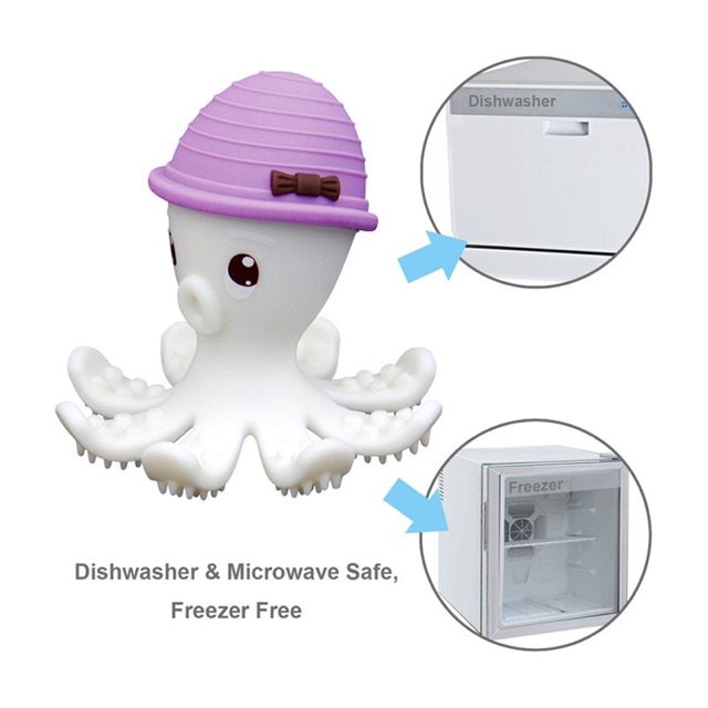 Mombella octopus teether