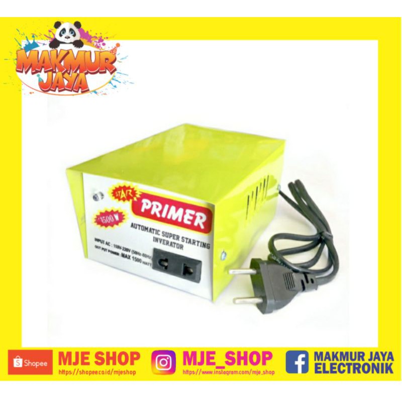 INVERATOR STAR PRIMER 1500WATT(BIAR LISTRIK DI RUMAH NGAK JEPRET)