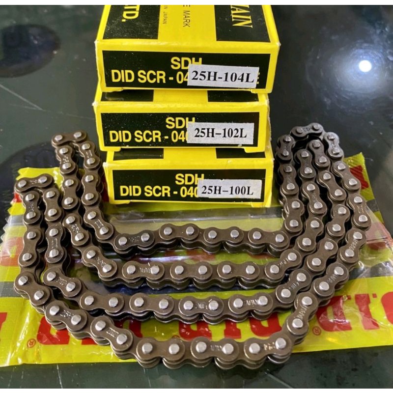 RANTE KETENG RANTAI KAMPRAT SERIES DID GL100 CB GL MEGAPRO TIGER UKURAN 100 102 104