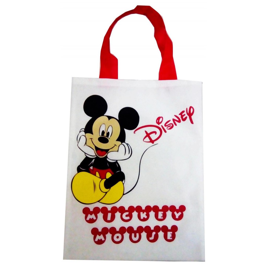 

Goodie Bag Mickey Mouse Tas Ulang Tahun Anak Ultah Tokoh Disney Kartun Unik Lucu Motif Karakter Mura