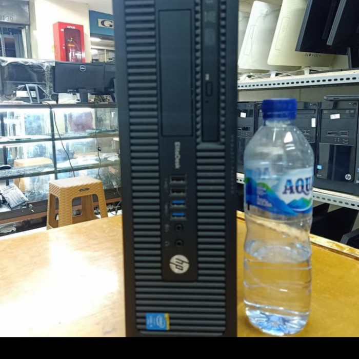 PC HP ELITEDESK 800 G1 SFF I3 GEN4 RAM 4GB SSD 128GB HDD 500GB