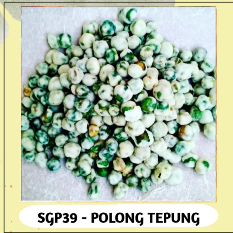 

KACANG POLONG TEPUNG , SNACK LEBARAN