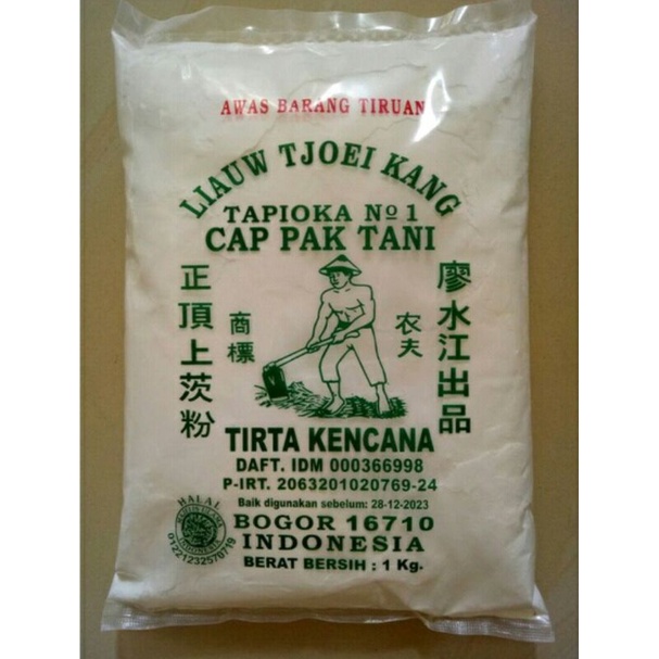 TEPUNG KANJI CAP PAK TANI / KANJI TANI / TEPUNG TANI LIAUW TJOEI KANG - 1 KG