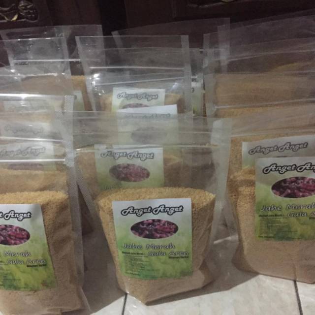 

Jahe merah gula aren