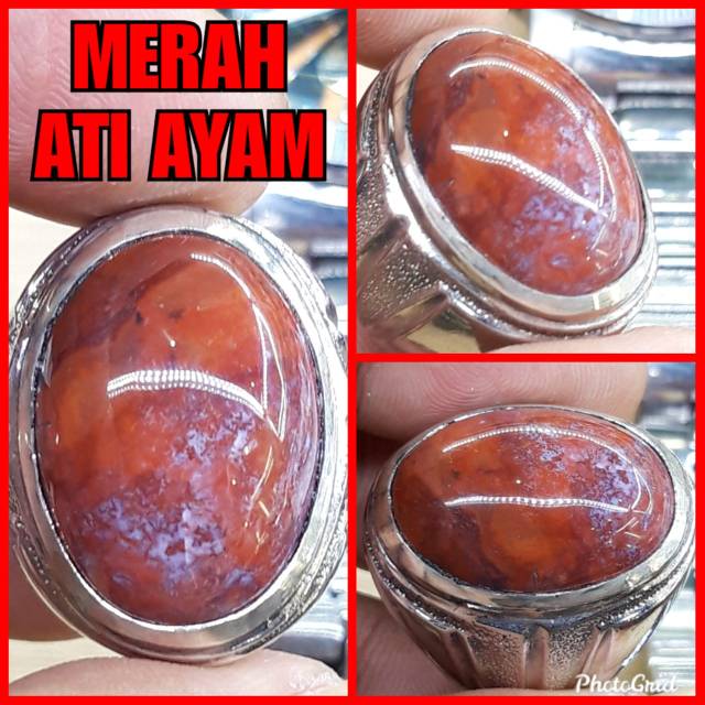 Jual Batu Cincin Akik Ati Ayam Shopee Indonesia 0367