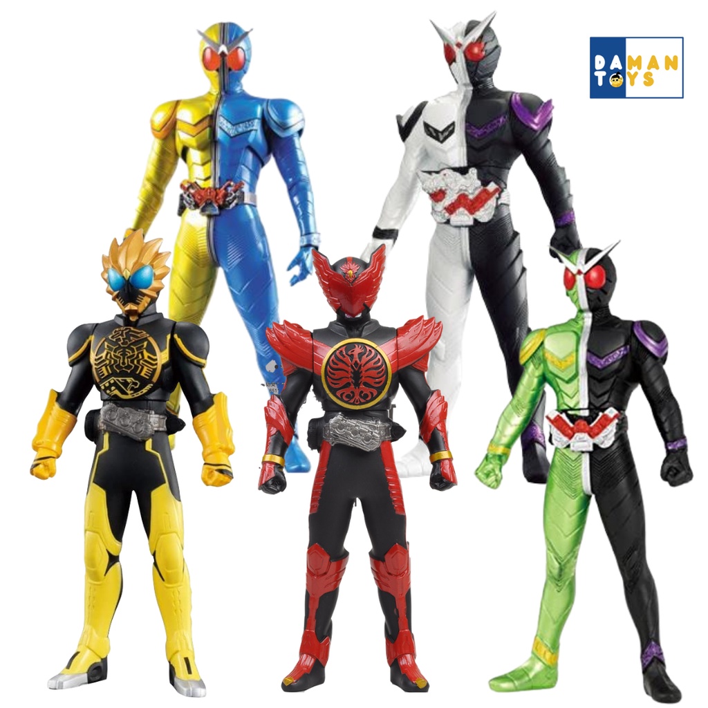 Figure Kamen Rider OOO Tajadol,Latatora,Cyclone Joker,Luna triggger Original