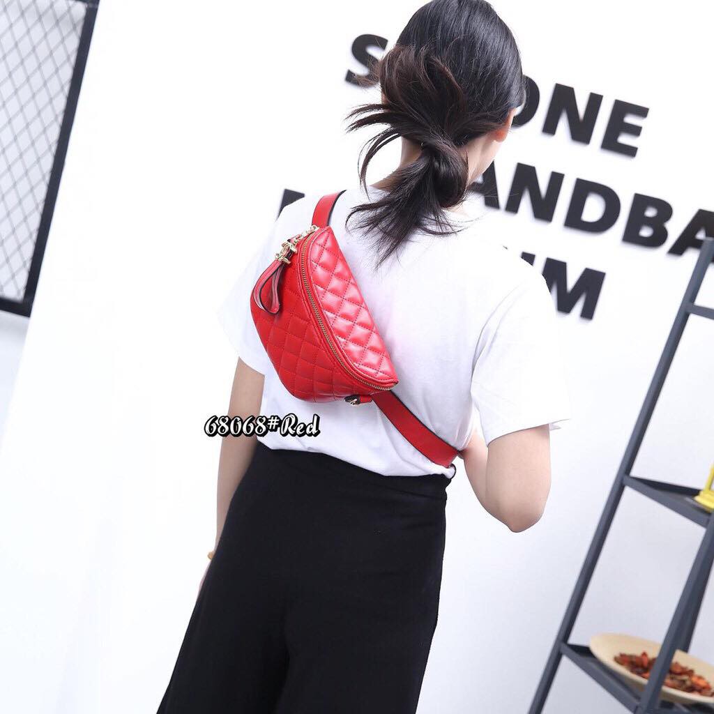 PROMO WAIST BAG SLING BAG TAS PINGGANG BISA SEGALA FUNGSI TAS BATAM IMPORT MURAH