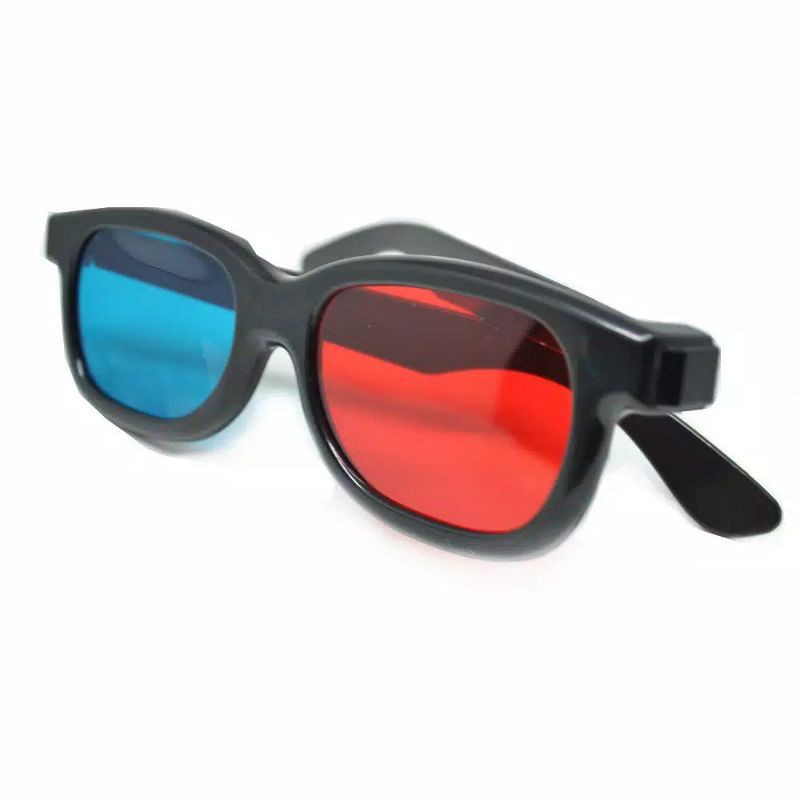 Glasses Kacamata 3D H3 Kaca Mata Frame plastik 3D Murah - plugandpay