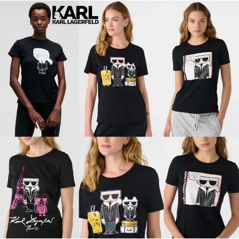 Karl Lagerfeld Tshirt Ikonic Melange Grey