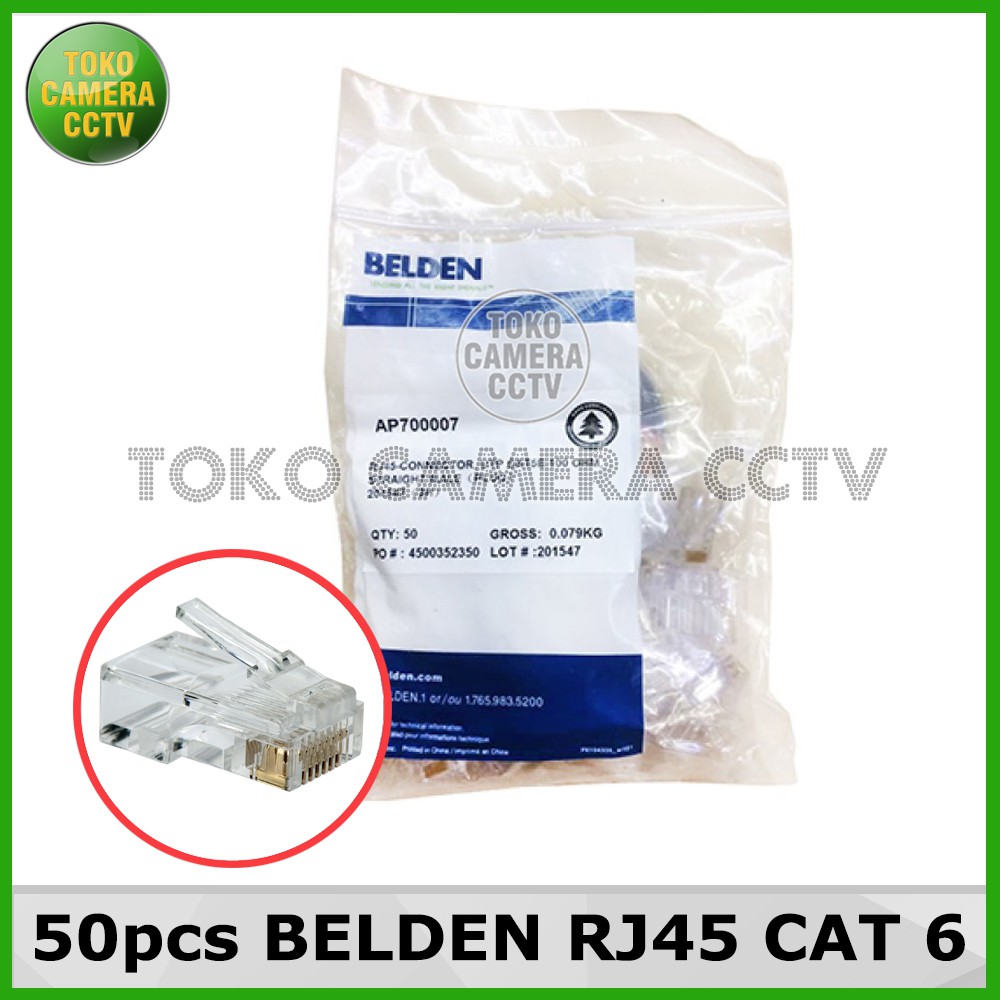 RJ45 CAT6 BELDEN / RJ 45 CAT 6 BELDEN ORIGINAL