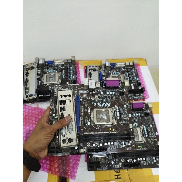 mobo MSI h61 on board vga socket 1155