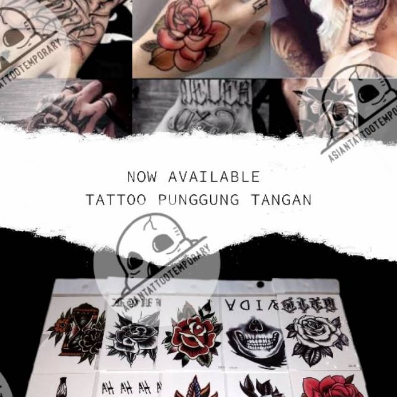 PROMO TERBATAS /TATO  TATO STIKER TATTO TEMPORER TATO TEMPORER TATTOO TEMPORER TATTO TEMPORARY