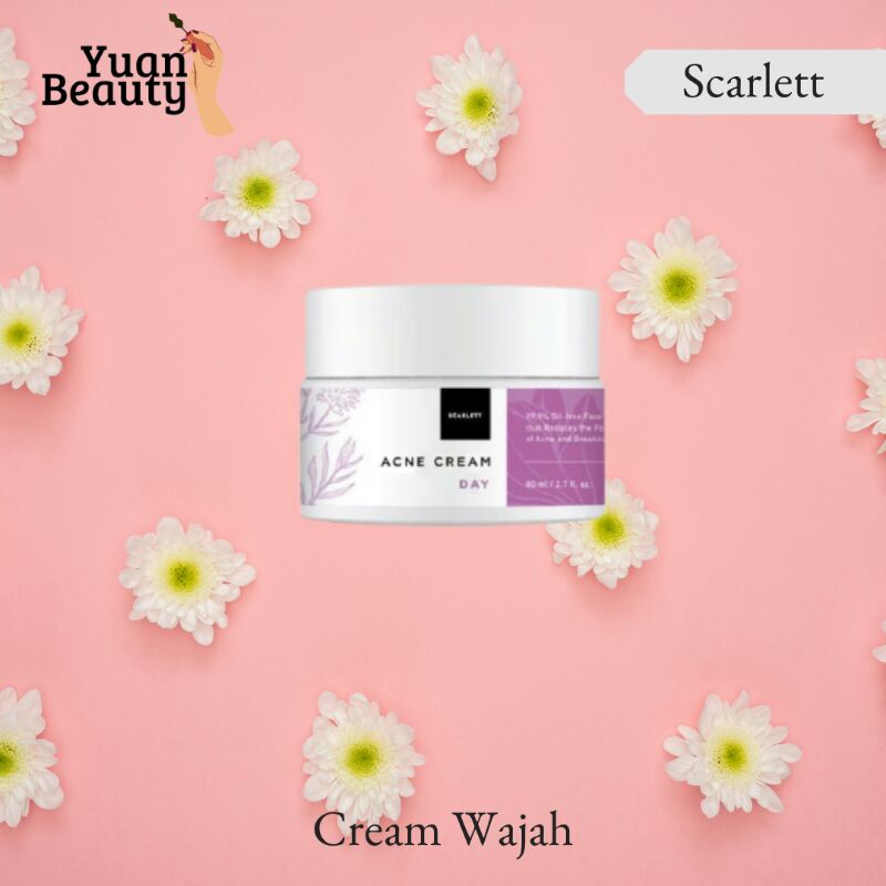 Whitening Acne Cream Day &amp; Night Scarlett Original by Felicya Angelista