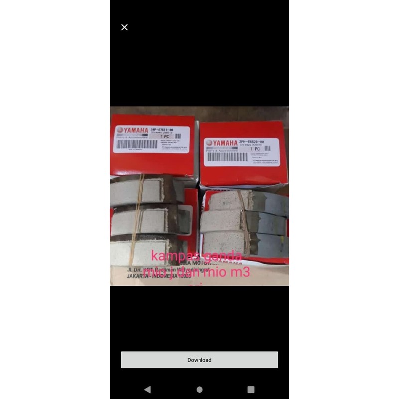 kampas ganda mio j original