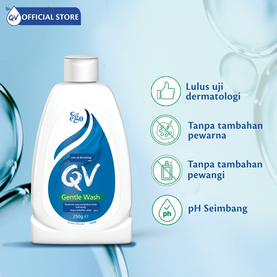 QV Gentle Wash 250gr Twin Pack - 2pcs