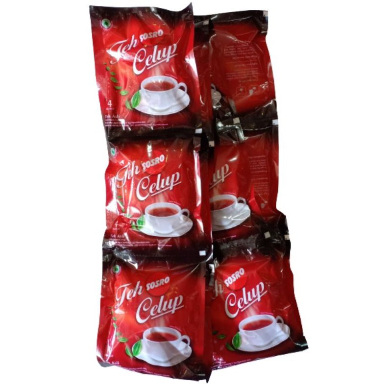 

Sosro Teh Celup Renceng (Isi 10sachet @4teabag) Renteng