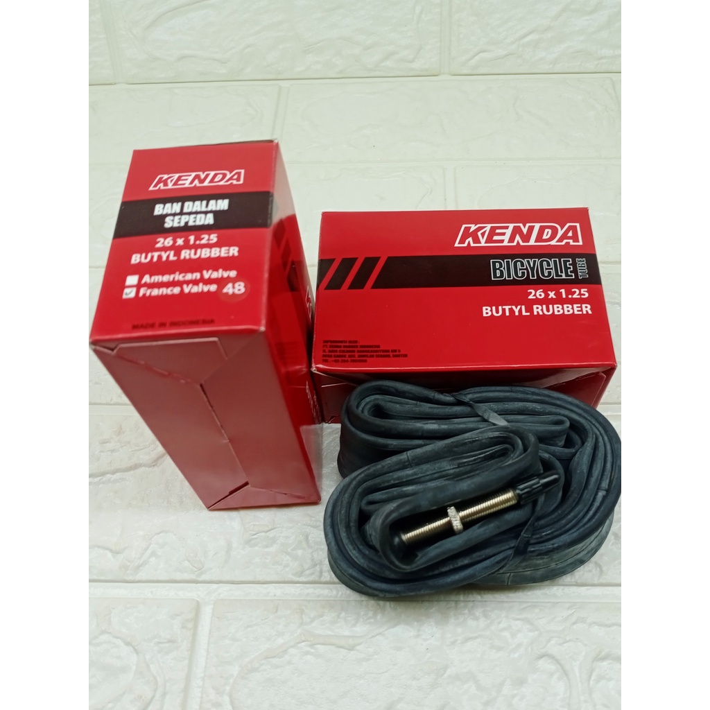 BAN DALAM SEPEDA  26x125 KENDA FV