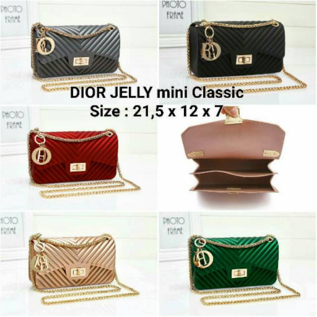 MV Dior Jelly MinI SlingBag