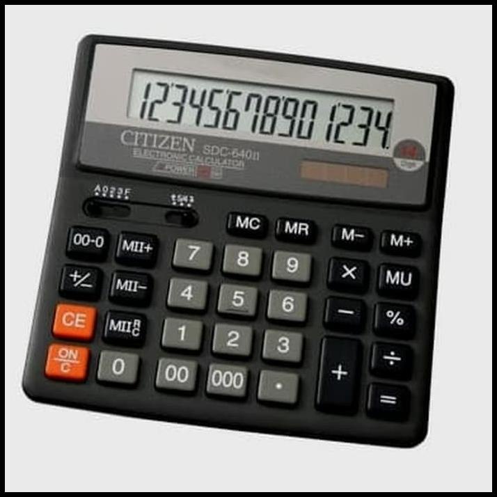 

Kalkulator Meja Citizen Sdc-640 Ii Original - Desktop Calculator 640Ii