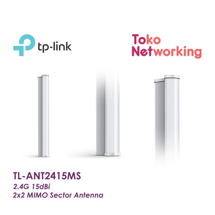 TP-LINK TL-ANT2415MS 2.4G 15dBi 2x2 MIMO Sector Antenna ANT2415MS