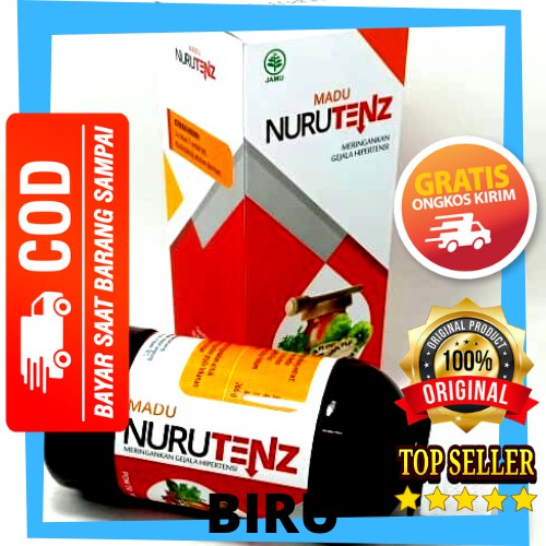 

Madu NURUTENZ Obat Herbal Penurun Tekanan Darah Tinggi Hipertensi Herbal Jantung Nurutens PROMO