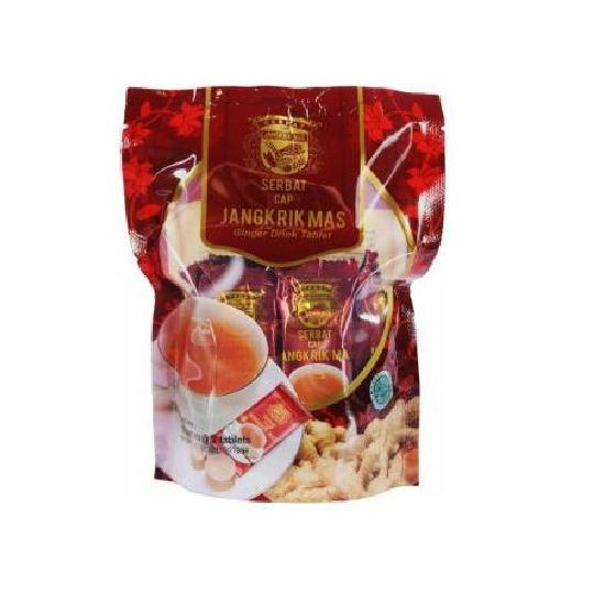 

96 Serbat Cap Jangkrik Mas Ginger Drink Tablet 10 Sachet / Minuman Herbal Jahe / Minuman Tradisional ➸ Model #Terbaru (⌒