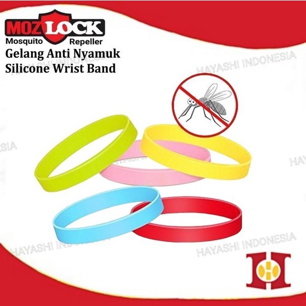 Gelang Anti Nyamuk Anak Bayi Dewasa Silikon Mosquito Bug Repeller Band