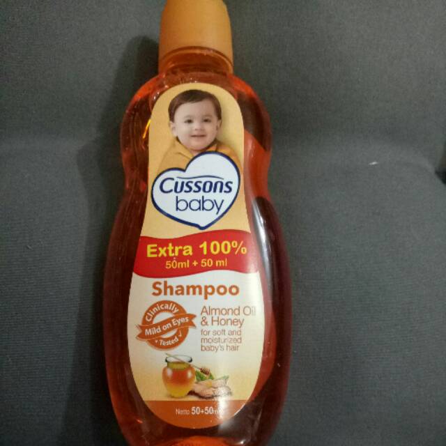 Cussons baby shampo extra100% 50+50ml &amp; 100+100ml