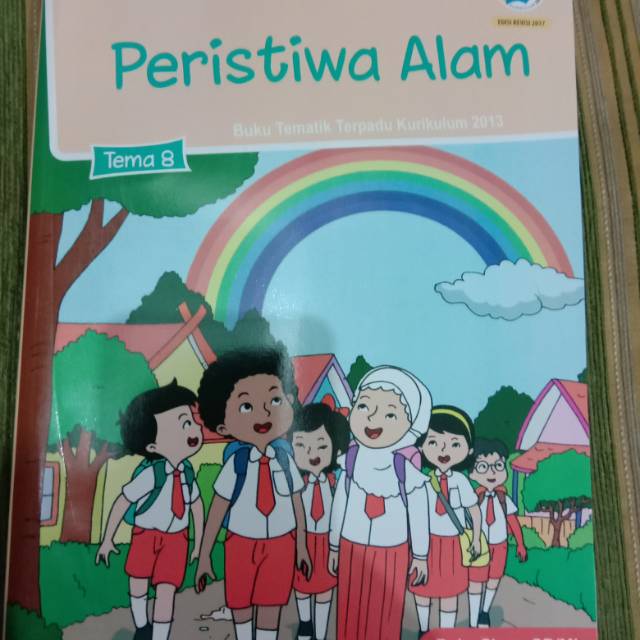 Buku Tematik SD kelas 1 Tema 8 Peristiwa  Alam