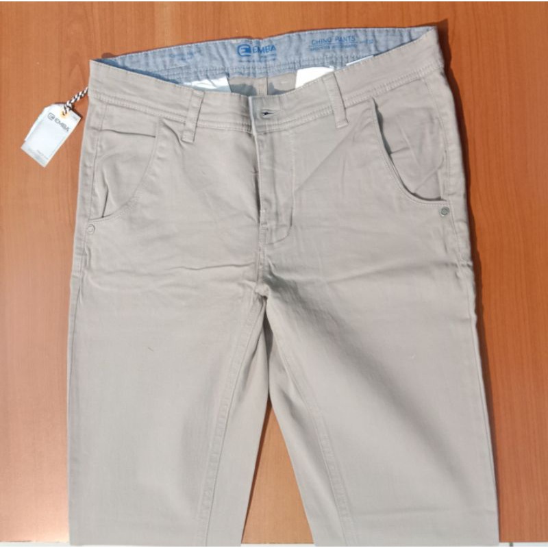 Celana Panjang Chinos Pria Ultra Slim Art 620 / Brand Original Emba Jeans / Ramayana Jatinegara