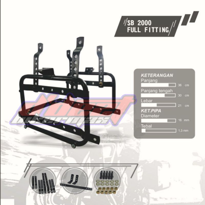 BRAKET BREKET SB2000 SB 2000 FULL FITTING BUKAN SB1000 SBL2000