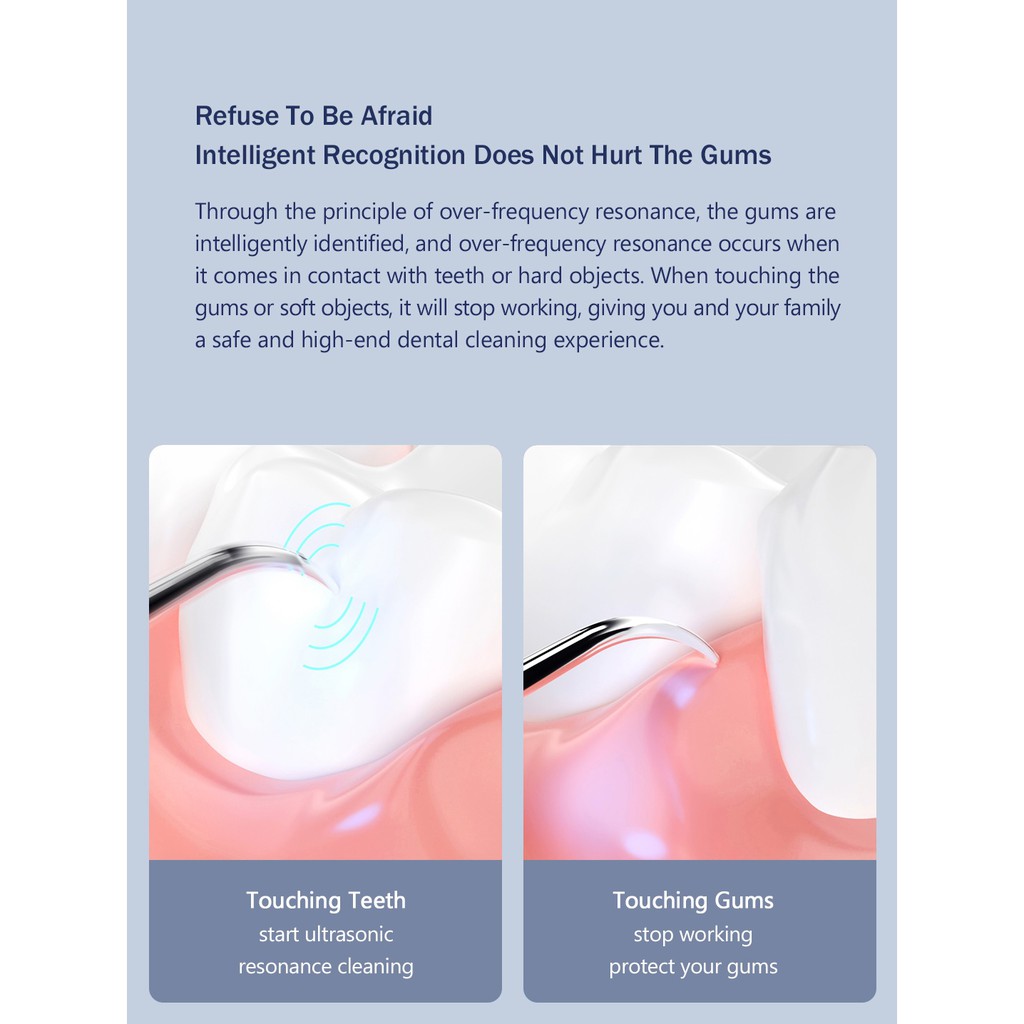 SUNUO T11 Pro - Smart Ultrasonic Dental Scaler - Pembersih Karang Gigi
