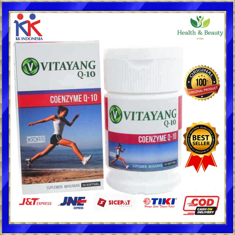 Vitayang Coenzyme Q10 Obat Jantung Original KK