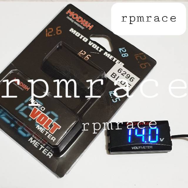 Volt Meter Aki Voltmeter Untuk Pengukur Aki Motor