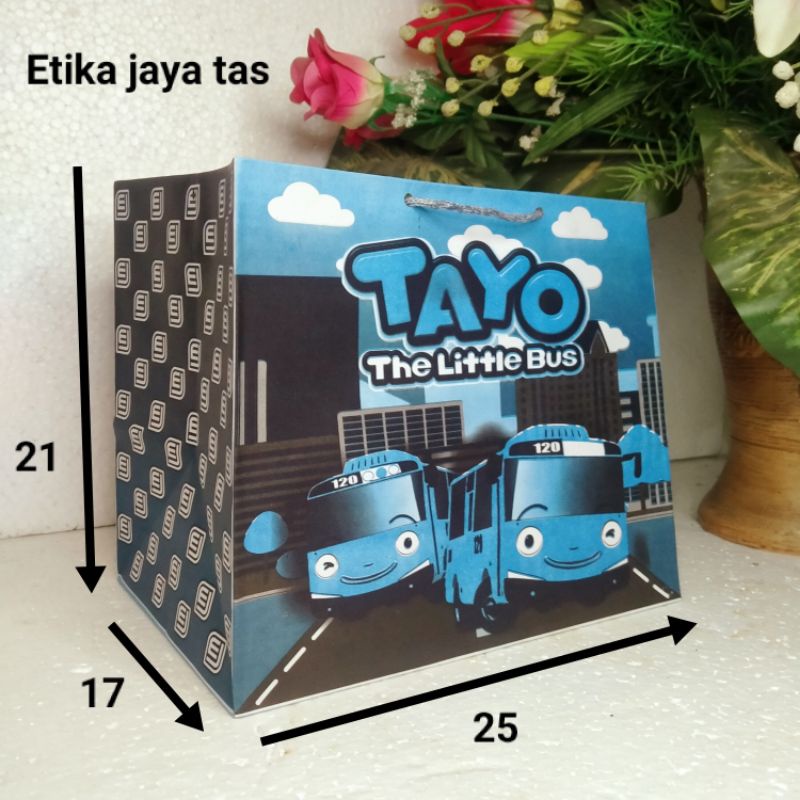 tas ulang tahun/ paper bag bento ulang tahun