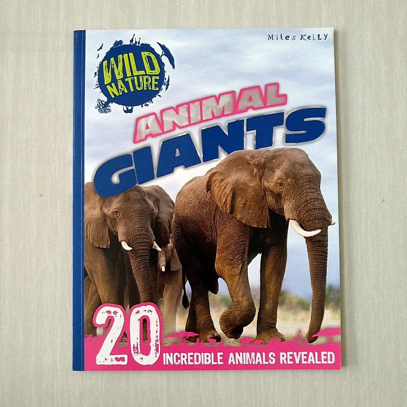 Buku BBW - Wild Nature - By Miles Kelly - Animal Giants