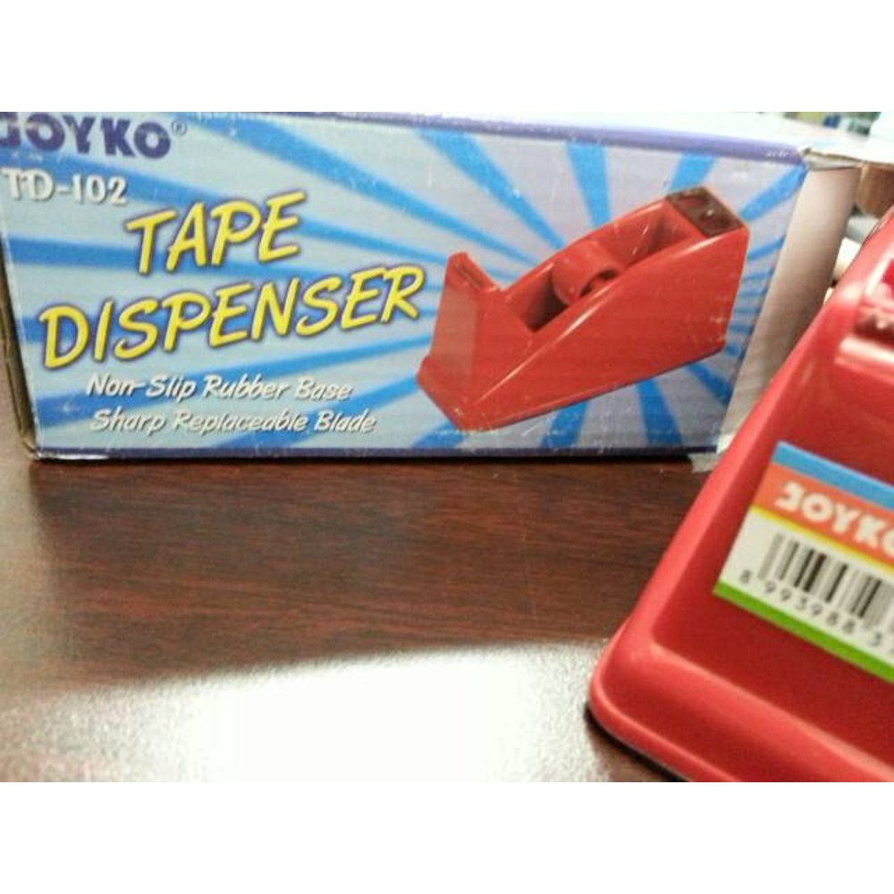 

Jual Tape dispenser selotape kecil Joyko Td102 Mantaps