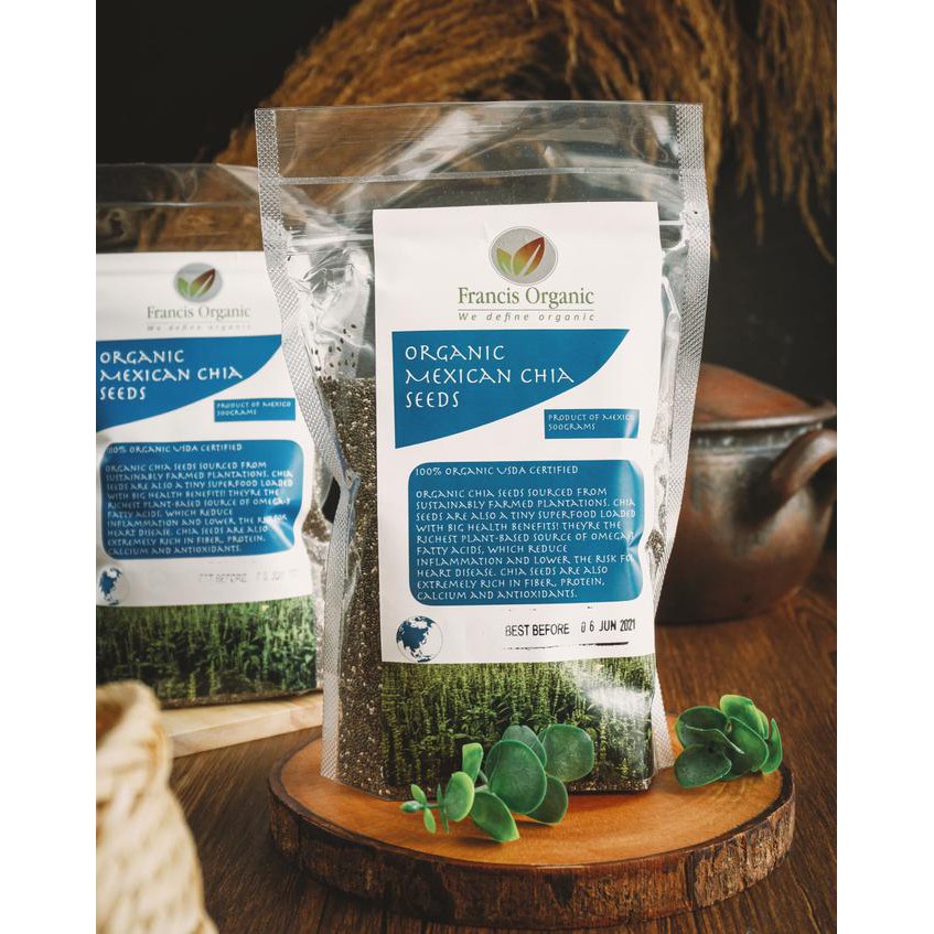 

Promo Organic Mexican Chia Seeds / Chia Seed Organic 250Gram _