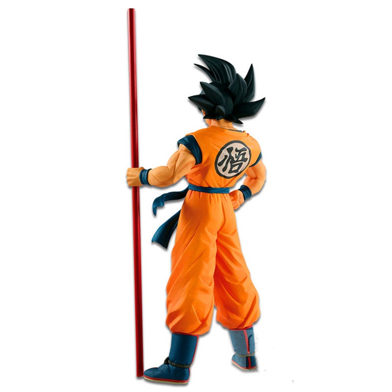 Mainan action figure Dragon Ball Super Son Goku Take The stick Goku 20th Anniversary