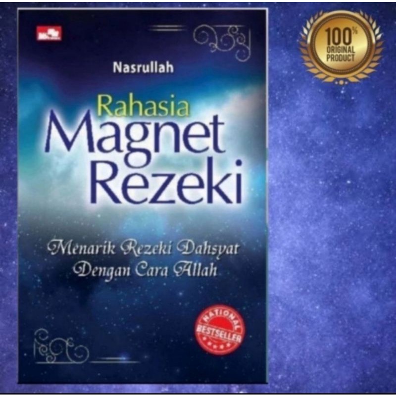 Buku Rahasia Magnet Rezeki By Nasrullah / Original