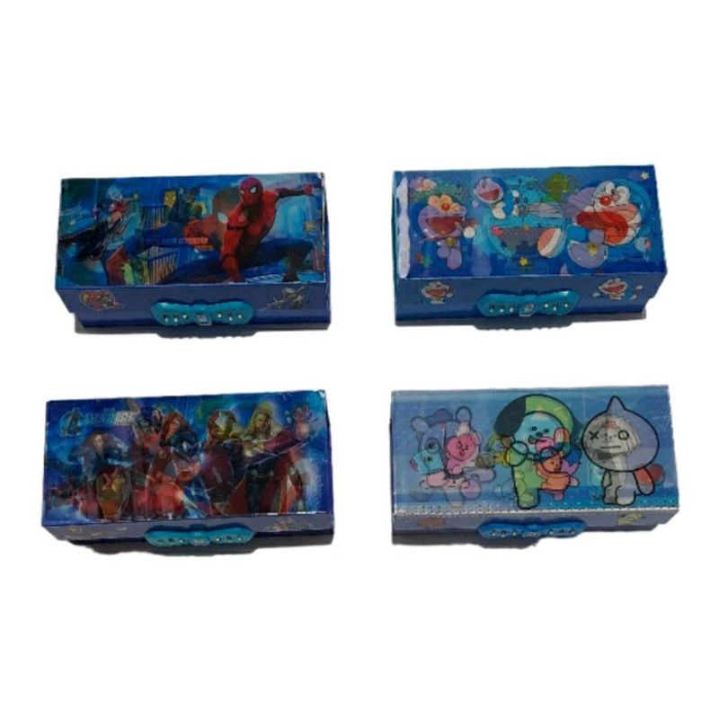 

Kotak Pensil Tempat Pensil Kode Anak 3 Dimensi 3 Susun