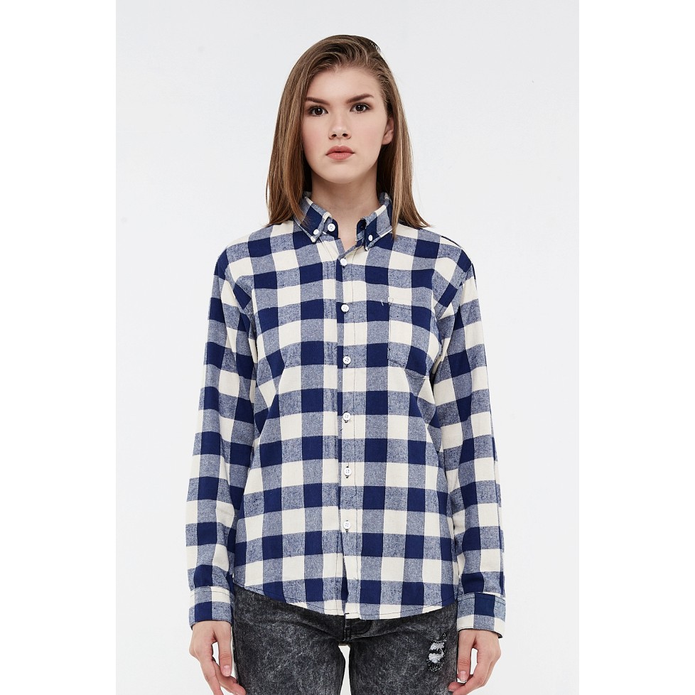 

Erigo Flannel Claire Blue