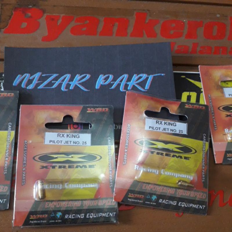 spuyer pilot jet karburator rxking rxs rxz ukuran 25