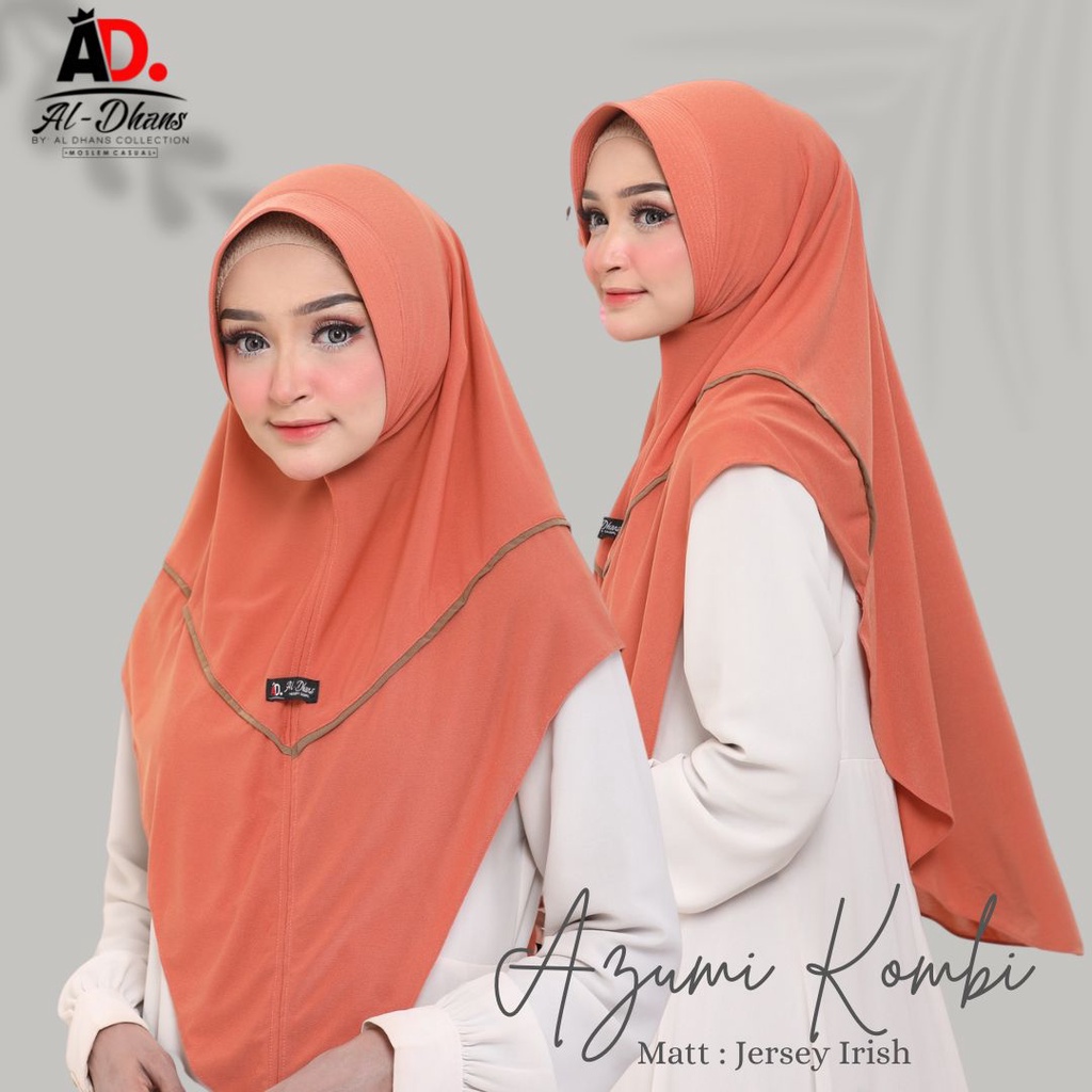 Jilbab Instan Azumi Kombinasi List By Al-Dhans