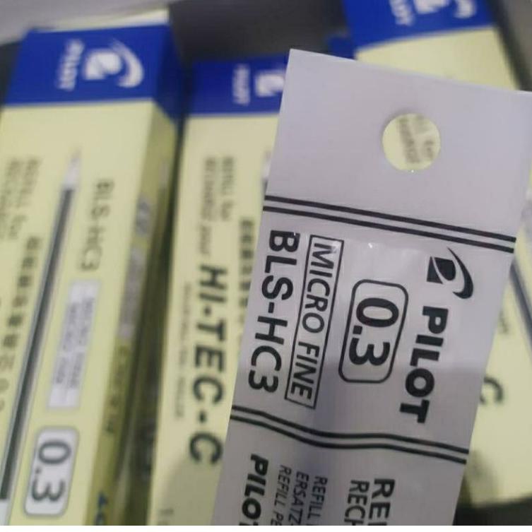 

BeP/ refill isi ulang hi tec pilot 0.3 lusinan per pak ||Khusus minggu ini