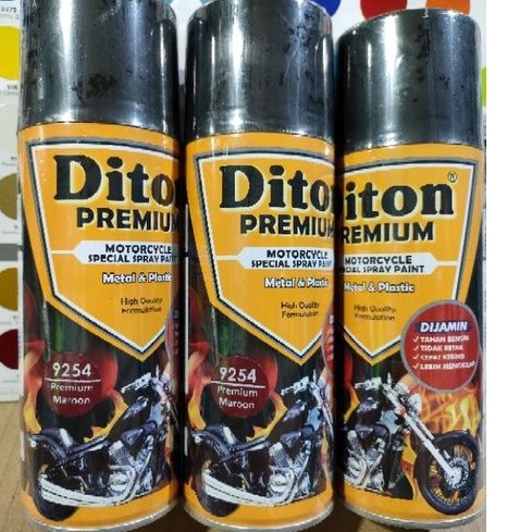 Pilok Pilox Cat Diton Premium Maron Premium Maroon 9254 Marun Maron 400cc Cat Semprot Diton Premium 400cc Tahan Bensin