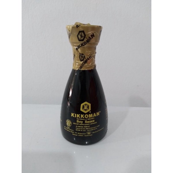 

Kikkoman Kecap Asin Khas Jepang | Berat Bersih 150ml