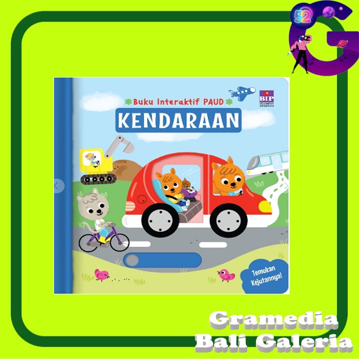 Buku Interaktif Paud : Kendaraan