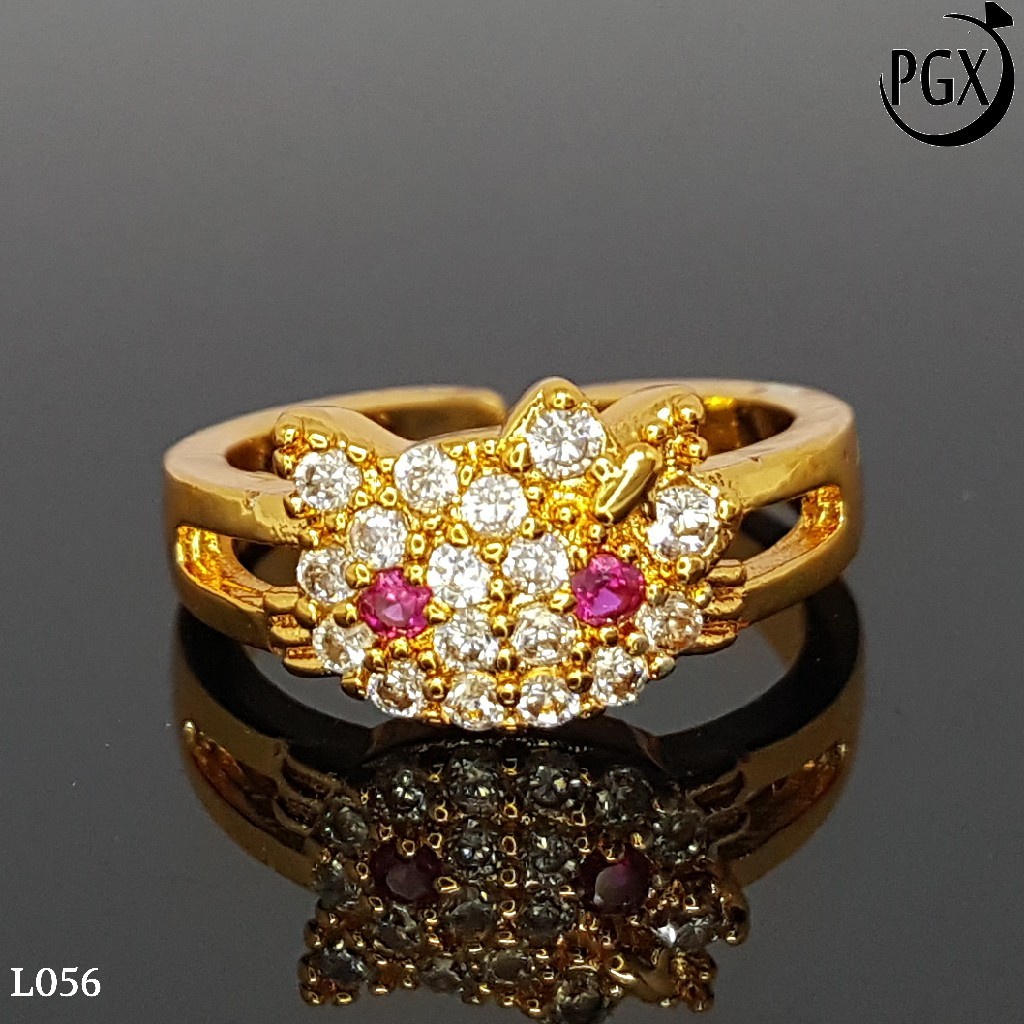 PGX Cincin Anak Xuping Aksesoris Perhiasan Lapis Emas Premium - L056